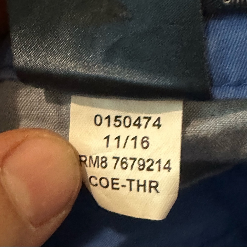 Tommy Hilfiger Womens Sz 8 Hampton Stretch Slim Chino Pants Blue Classic EUC - Picture 8 of 11